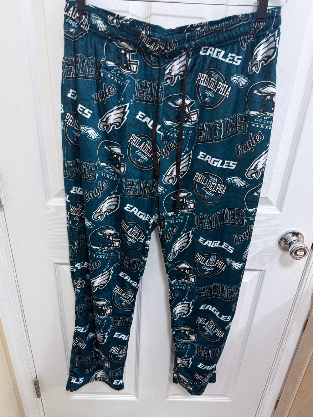NWT FOCO Philadelphia Eagles Teal Pajama Pants, Size Large